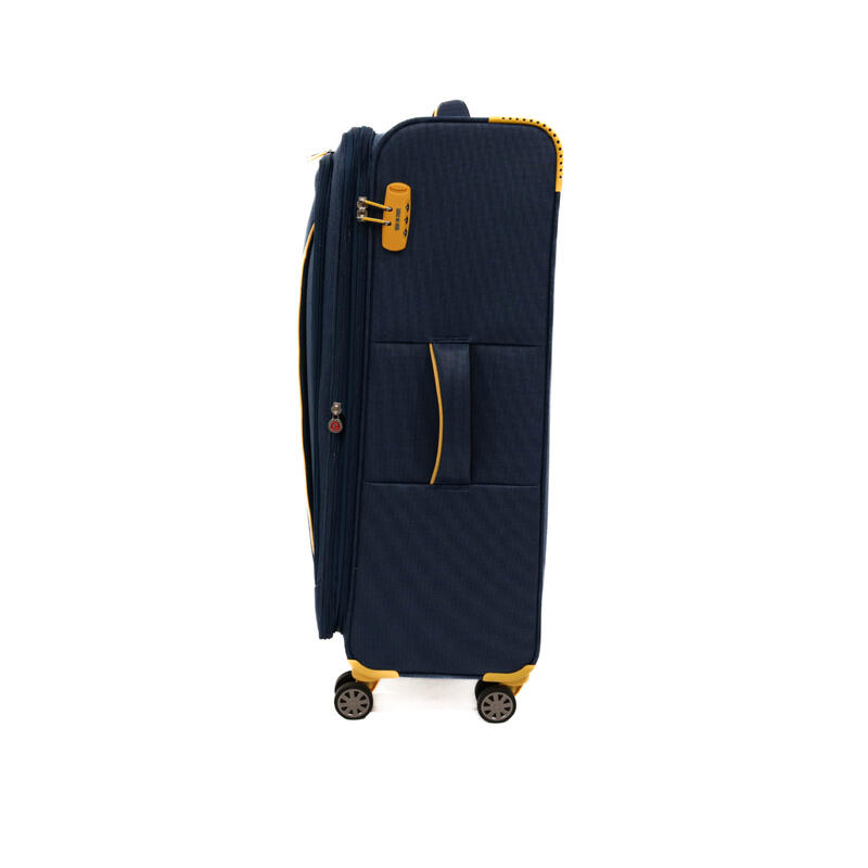 Troler Lamonza Cruise, 78x47x29 cm, 3.5 kg, expandabil 30%, bleumarin