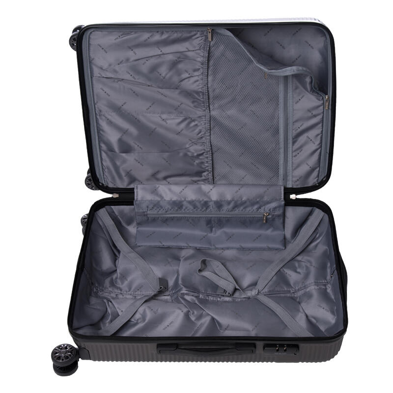 Troler Lamonza, Uptown, 68x45x26 cm, 3.10 kg, gri