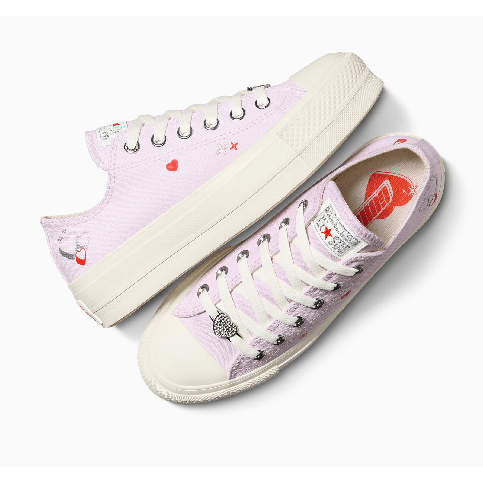 Sneakers Converse Chuck Taylor All Star Lift Platform Y2k, Wit, Dames  CONVERSE | Decathlon