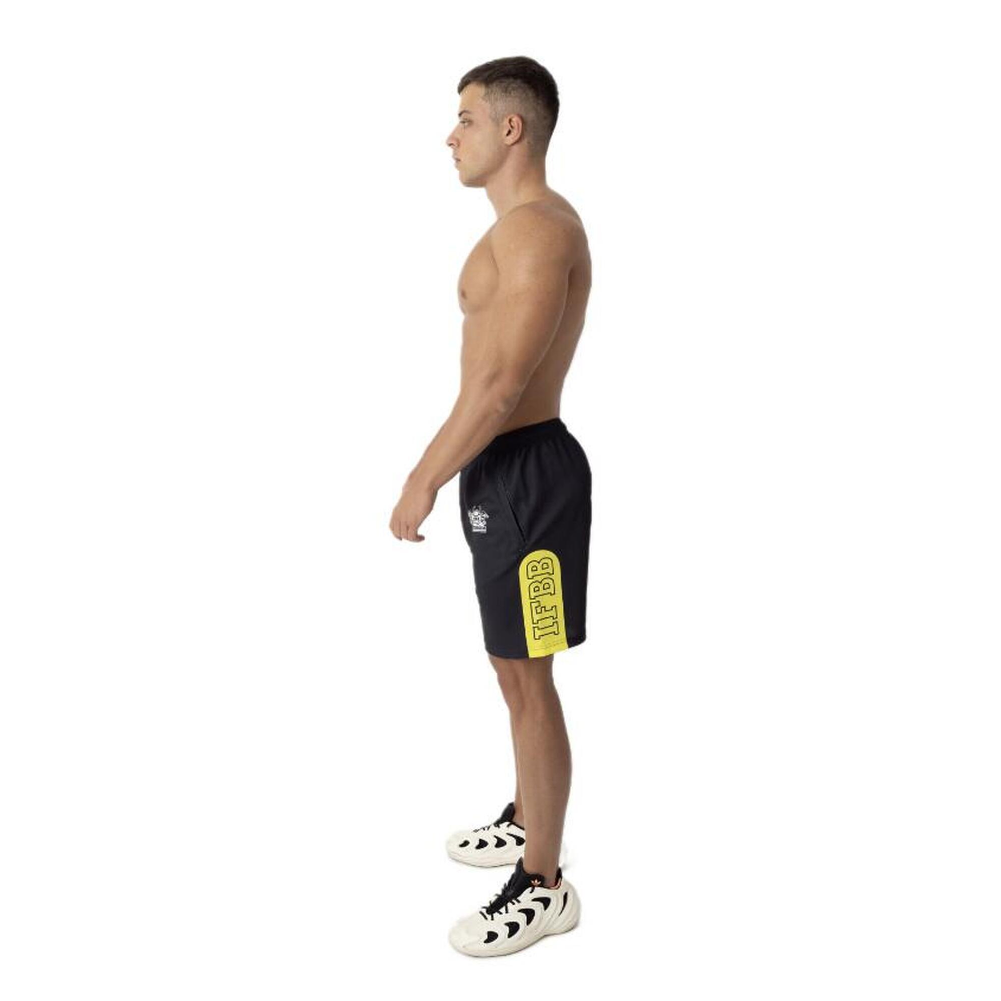 Short poliester masculin- International Fitness and Body Building Federation