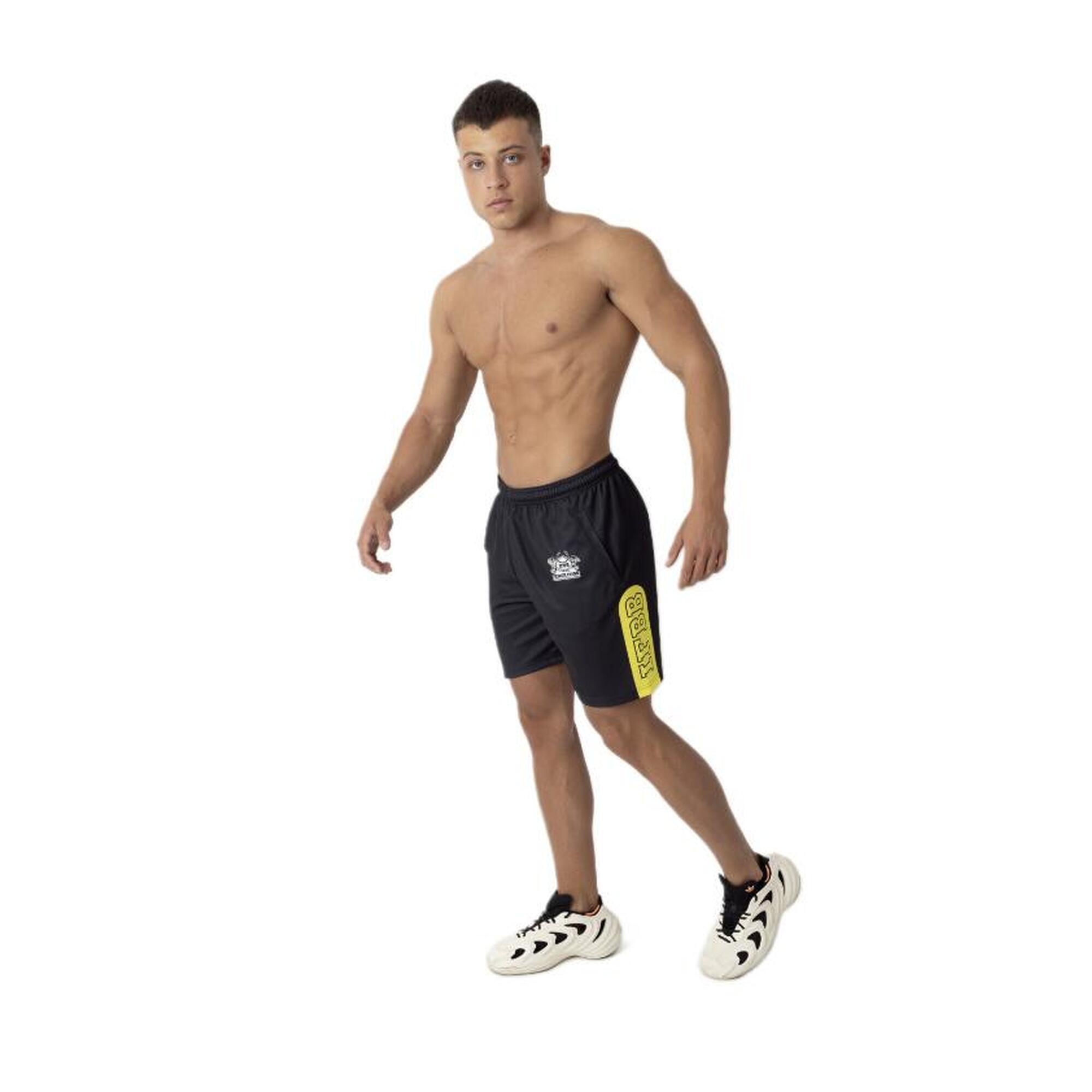 Short poliester masculin- International Fitness and Body Building Federation
