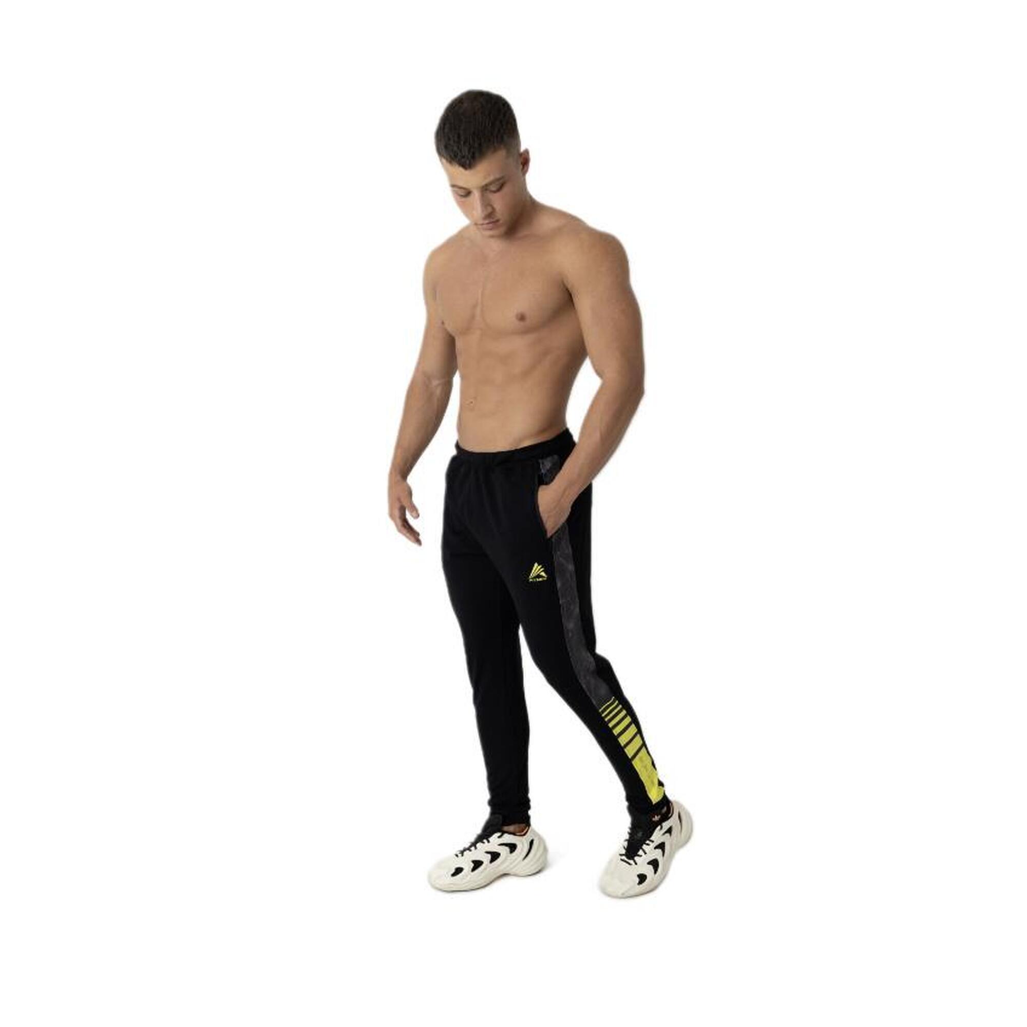 Pantalon bumbac masculin- International Fitness and Body Building Federation