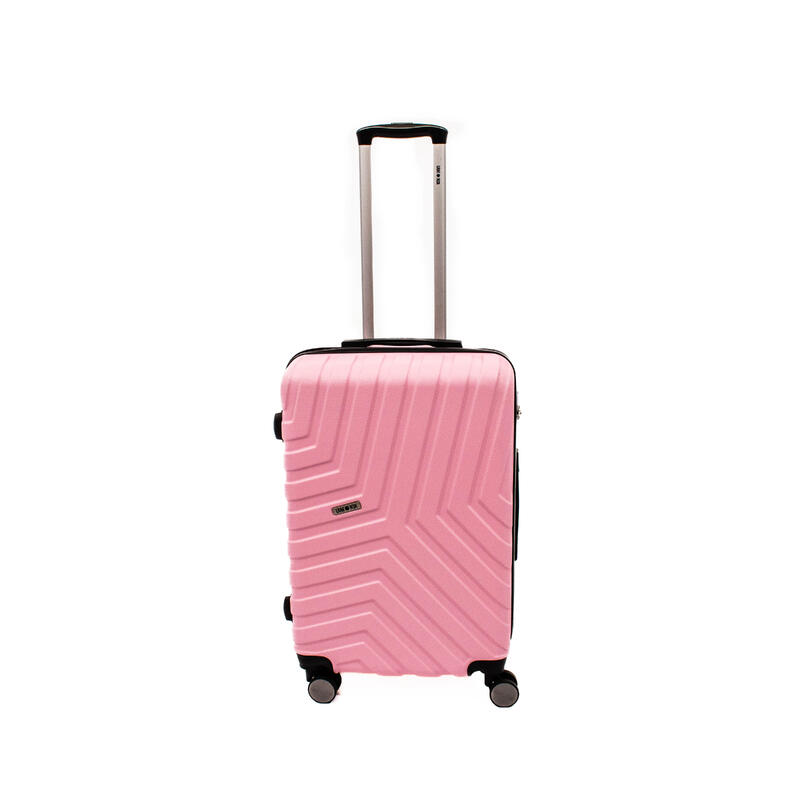 Troler Malibu 65x42x26 cm 3.2 kg, roz