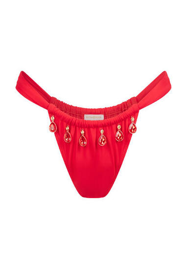 Bikinihose Selene Droplet Rouched Fixed Bikini Bottom
