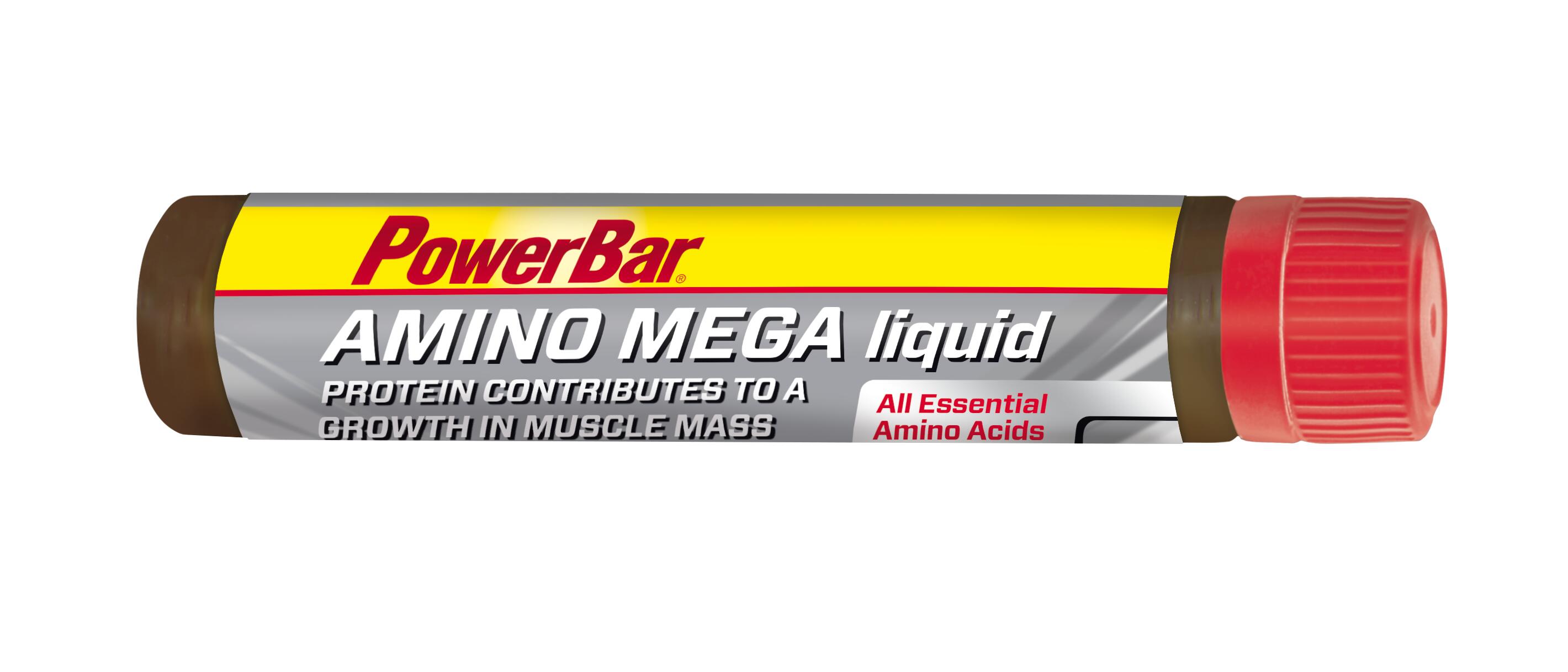 Amino Mega Líquido 25ml Powerbar (pack de 20) 4/7