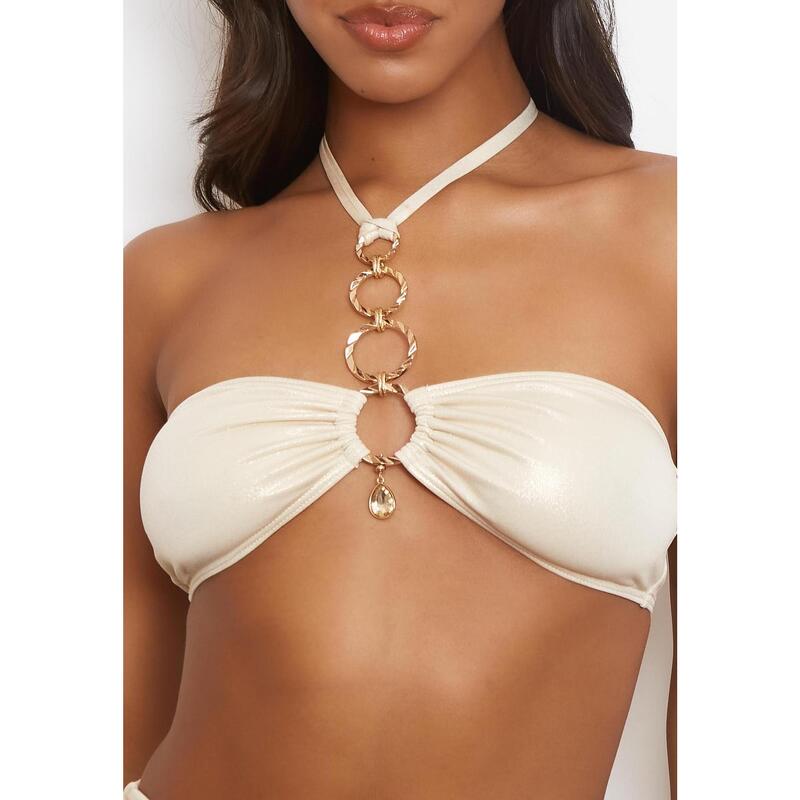 Top bikini Kos Pendant Hoop