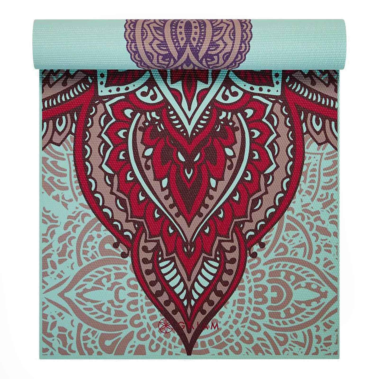 Gaiam Reversible Zara Rogue Yoga Mat 6mm | Decathlon
