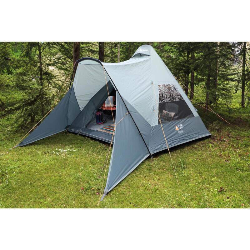 Campingzelt Teepee Air 400 Airbeam Tipi Familien Luftzelt Zelt Aufblasbar