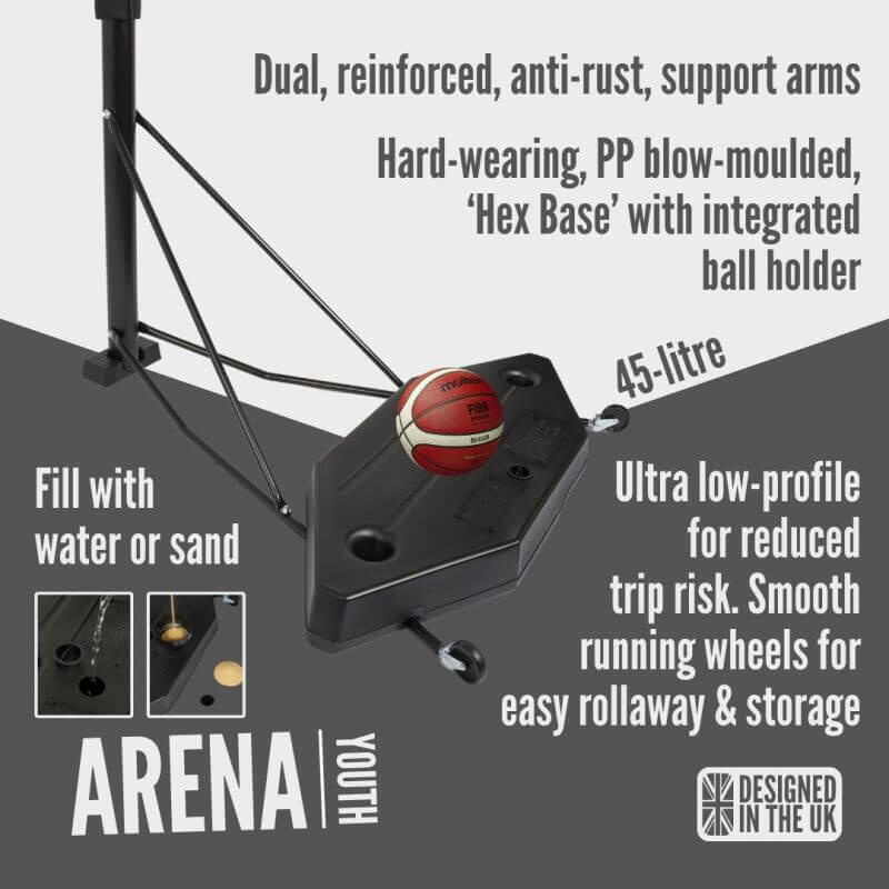 NET1 Arena Basketball Hoop - Intermediate 3/7