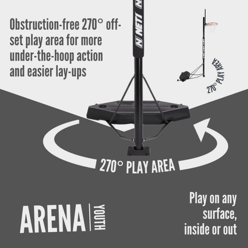 NET1 Arena Basketball Hoop - Intermediate 7/7