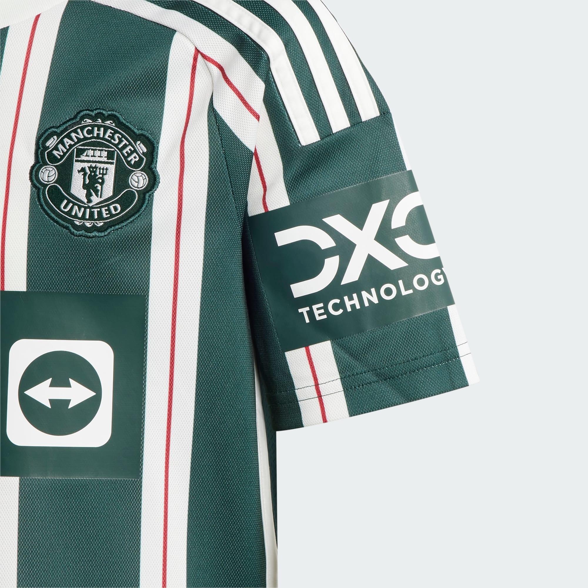 Maglia Away 23/24 Junior Manchester United FC 3/5