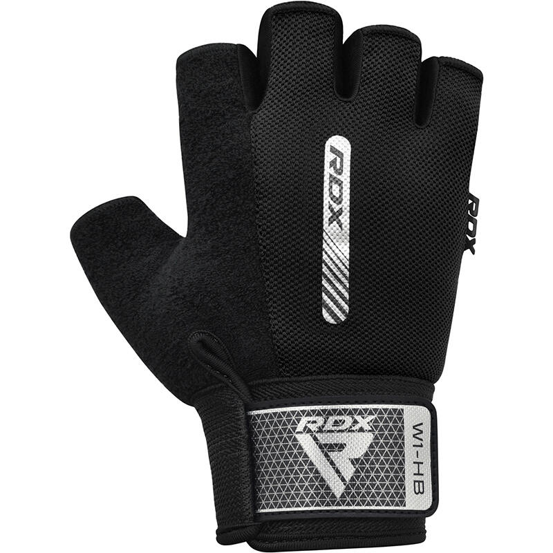 Rękawiczki fitness W1 - Z otwartymi palcami - Czarny – M 3/7
