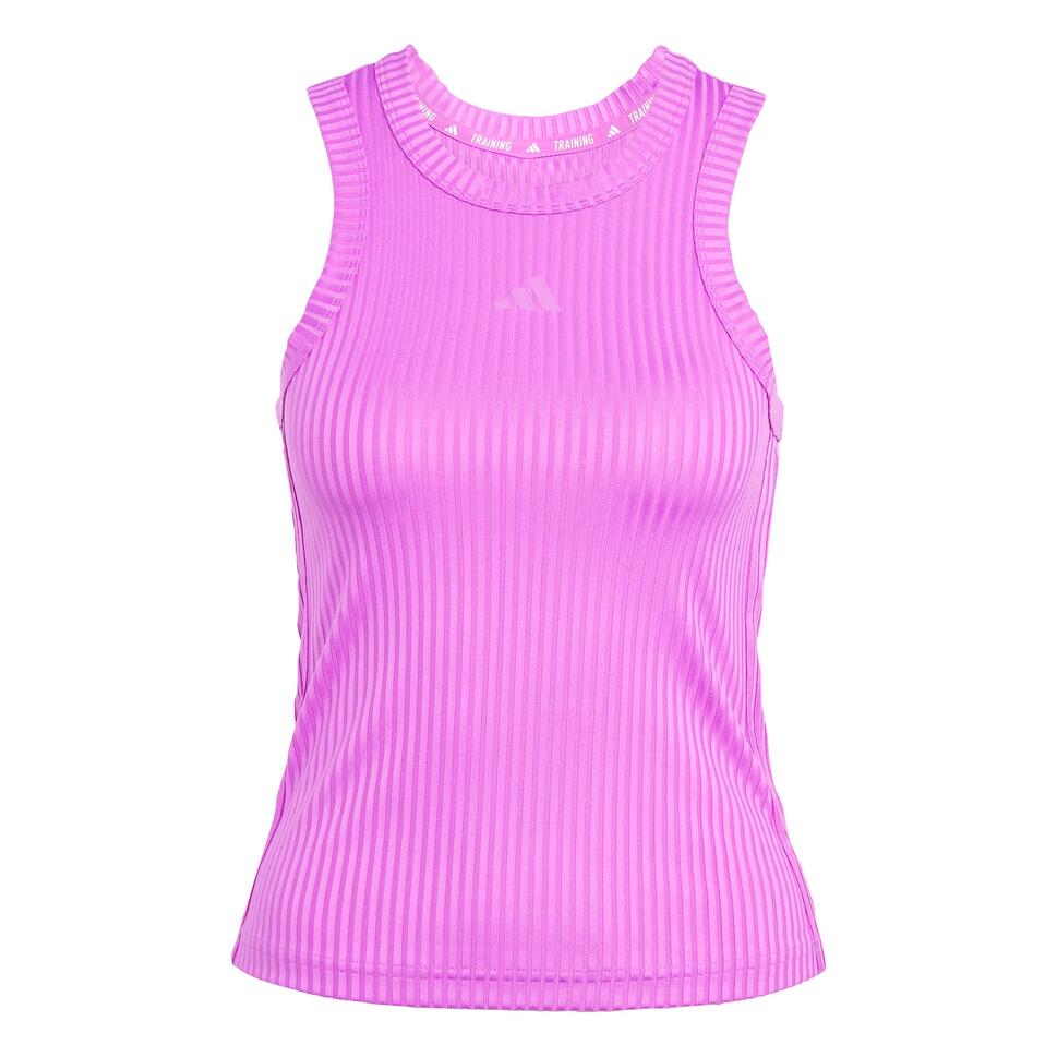 Koszulka All Gym Seasonal Rib Tight Fit Tonal 3-Stripes Tank