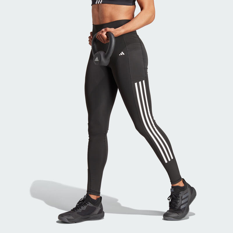 Optime 3-Stripes Lange Legging