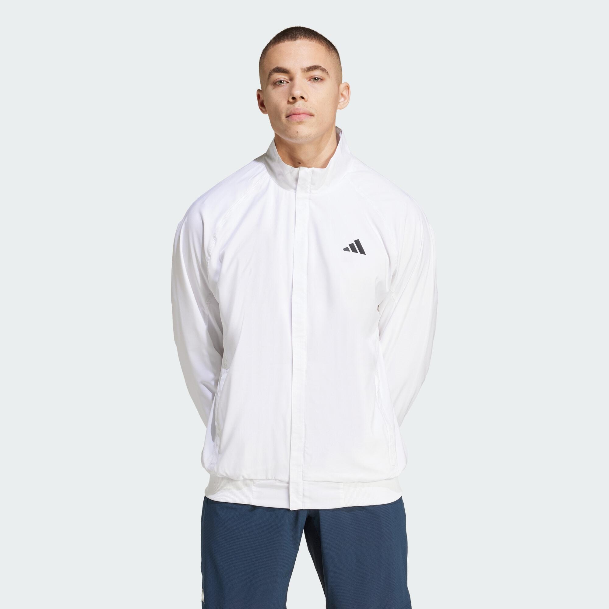 Adidas - Veste De Tennis Walk-on - Veste - Blanc - 48 Xl - Decathlon