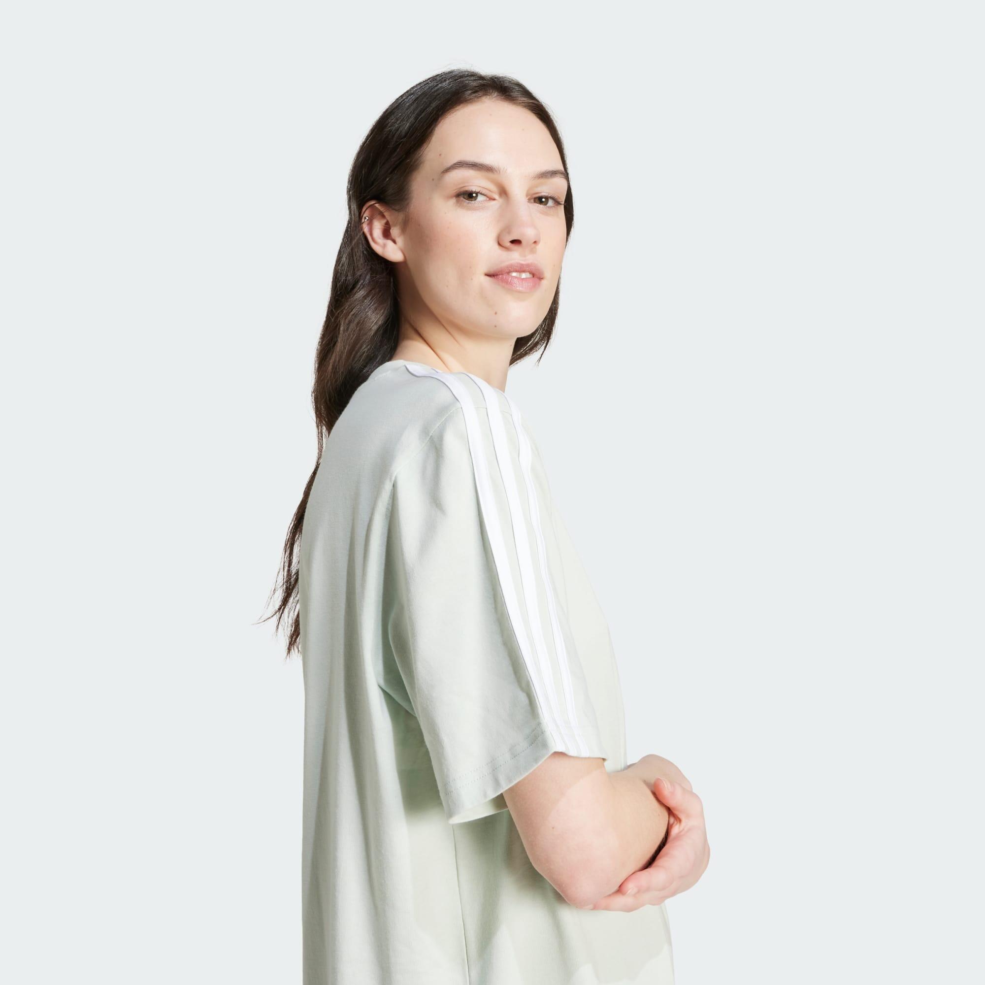 Vestido camiseta Essentials Single Jersey Boyfriend 3 bandas 6/6