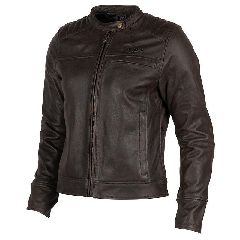 Motoblouz - Cajou Femme Chocolate Dxr - Blouson - Marron - 42 M/l - Decathlon
