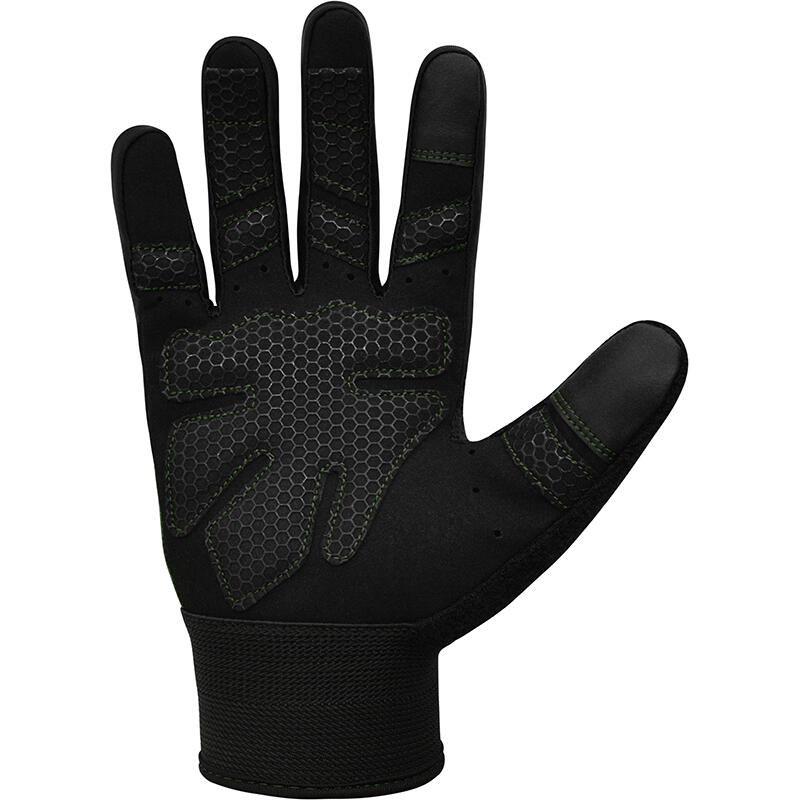 Trainingshandschoenen W1 - extra grip Groen - Groen - S 4/7