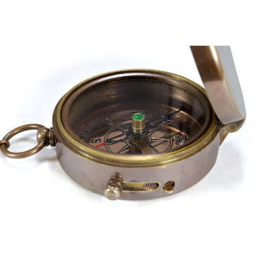 Origin Outdoors Classic - Pocket Compass - Brass