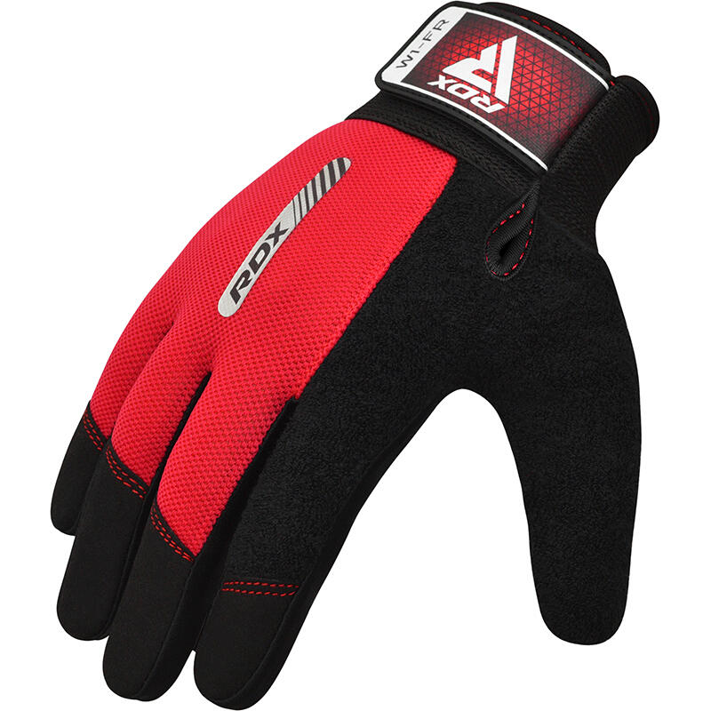 Trainingshandschoenen W1 - extra grip Rood - Rood - S 4/7