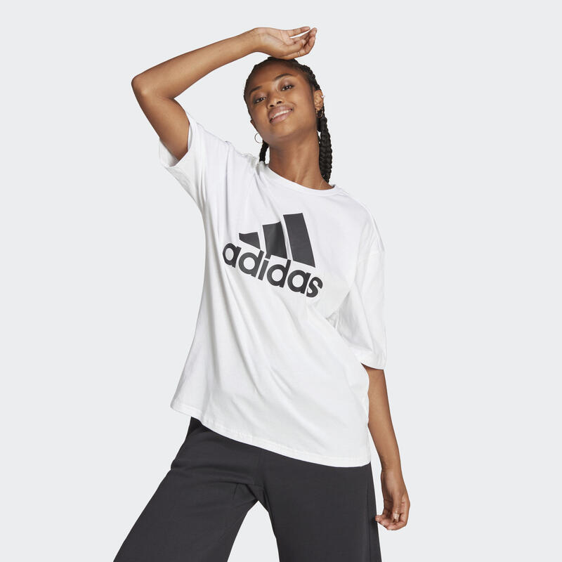 T-shirt boyfriend à logo oversize Essentials