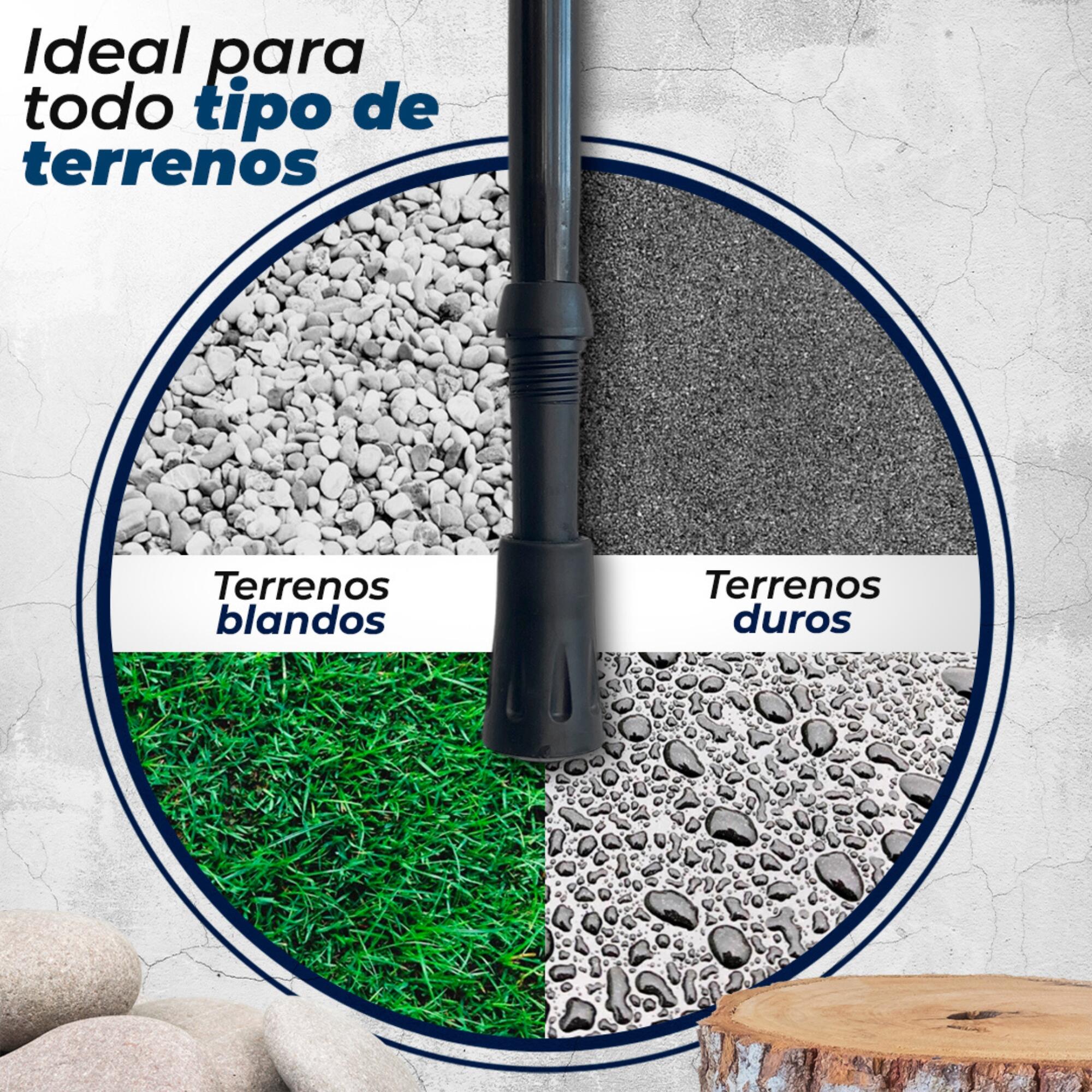 10 peças Universais Borracha Bastão Trekking 12mm com anel de METAL 5/7