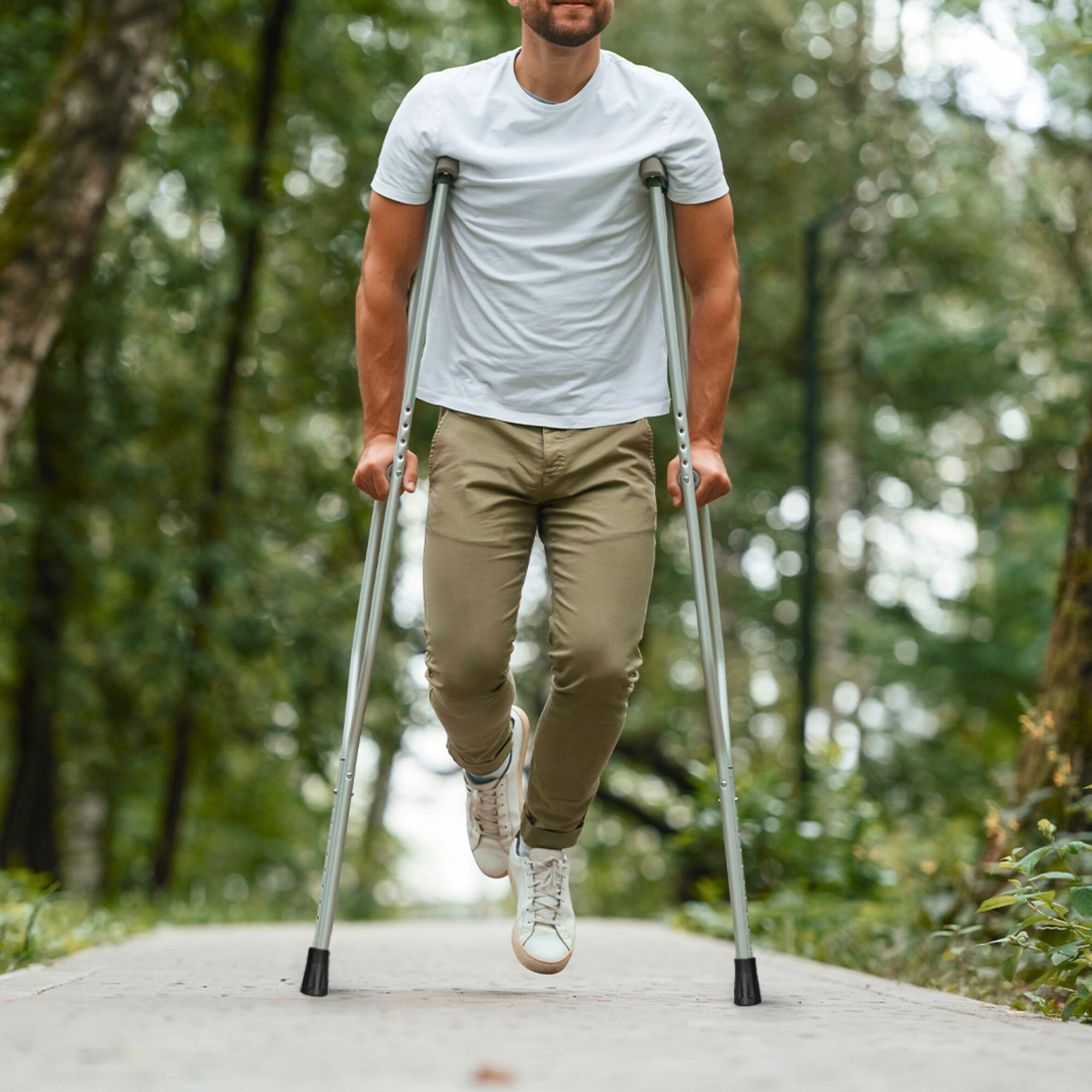 10 peças Universais Borracha Bastão Trekking 12mm com anel de METAL 7/7