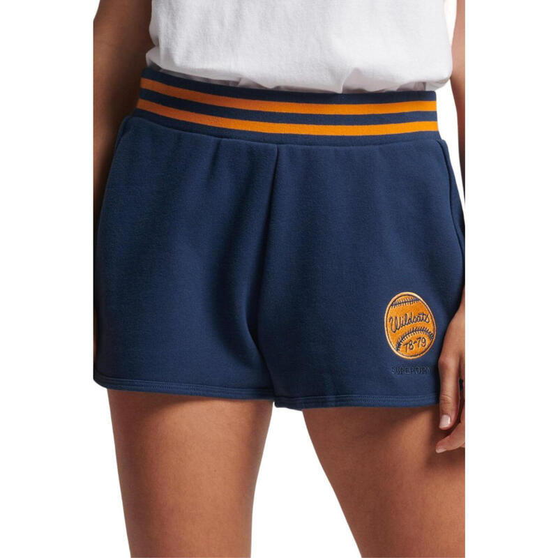 Spodenki sportowe damskie Superdry Vintage Collegiate