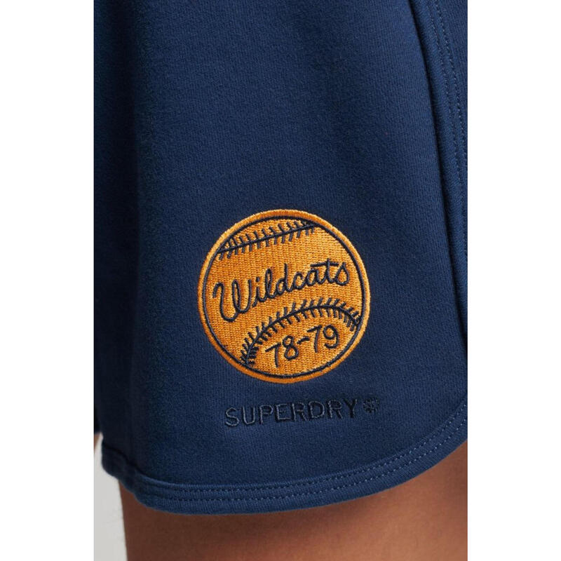 Pantaloni scurți de drumeție pentru femei Superdry Vintage Collegiate