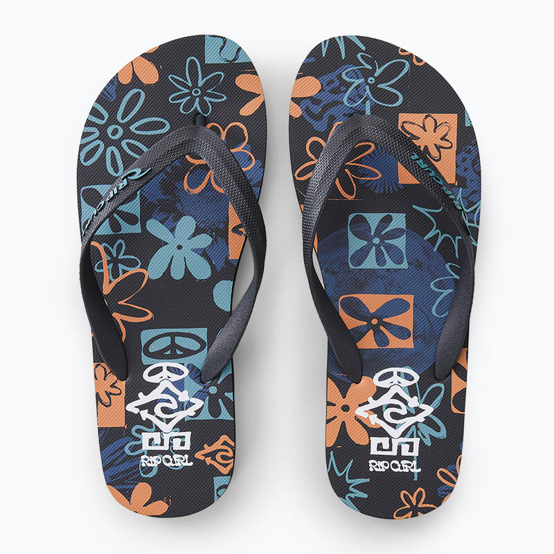 Papuci bărbați Rip Curl SWC Bloom cu degetele deschise