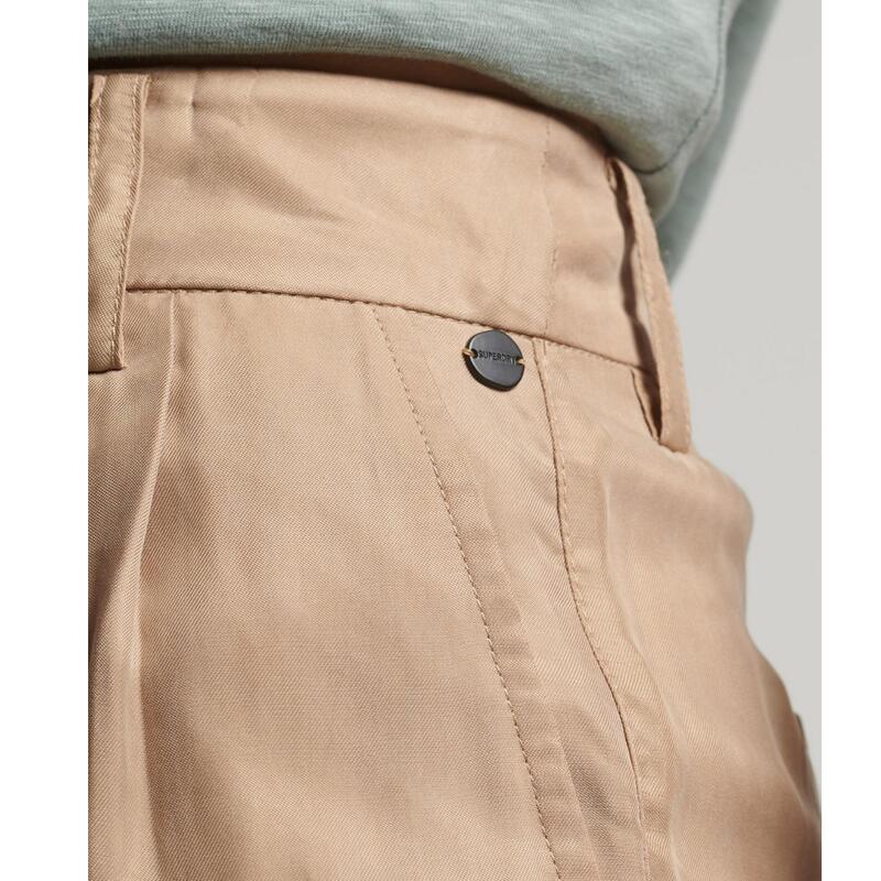 Pantaloni scurți de drumeție pentru femei Superdry Studios Cupro