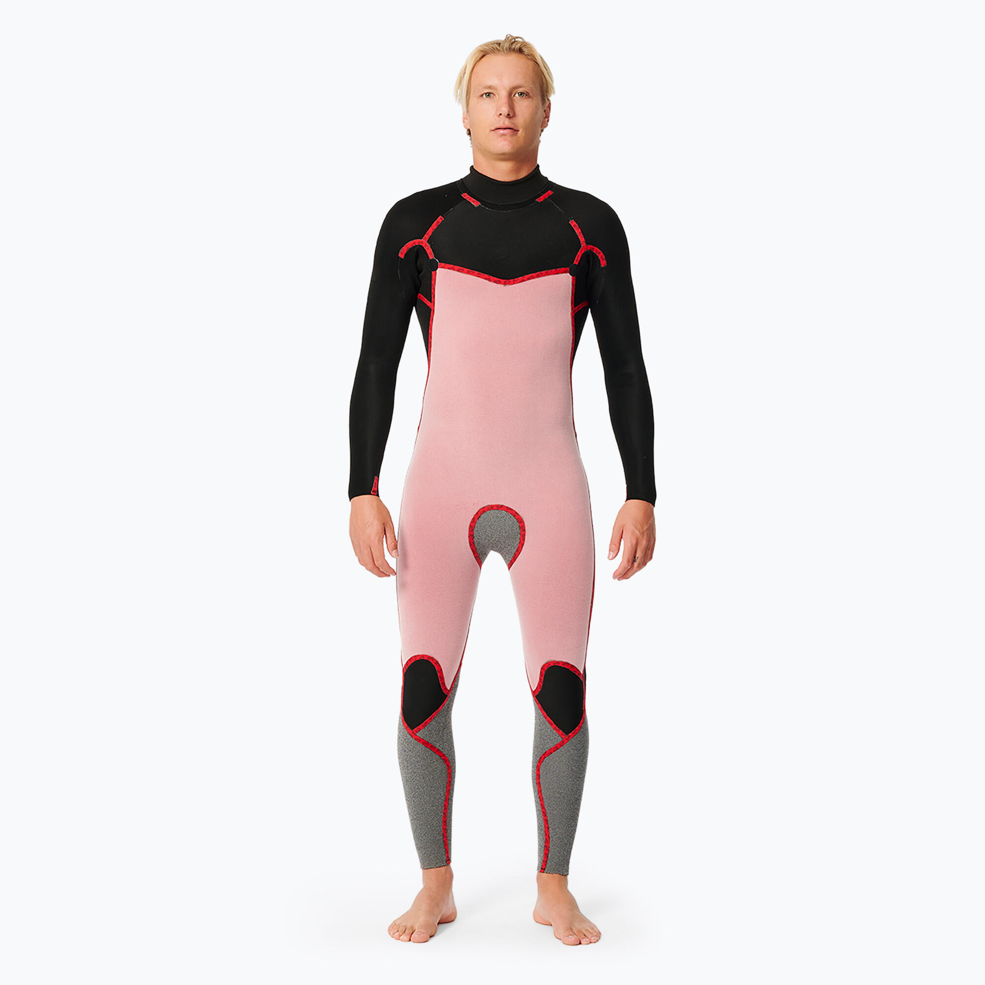 Heren zwemwetsuit Rip Curl D/Patrol 3/2 mm GB B/Zip Stmr 3/5