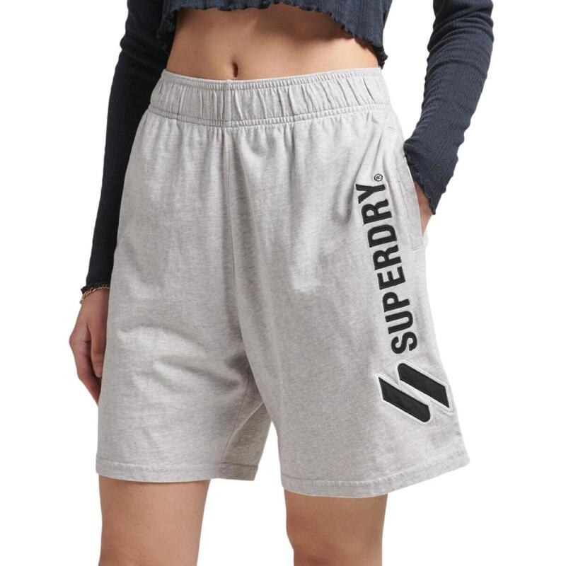 Spodenki sportowe damskie Superdry Code Applique Boy