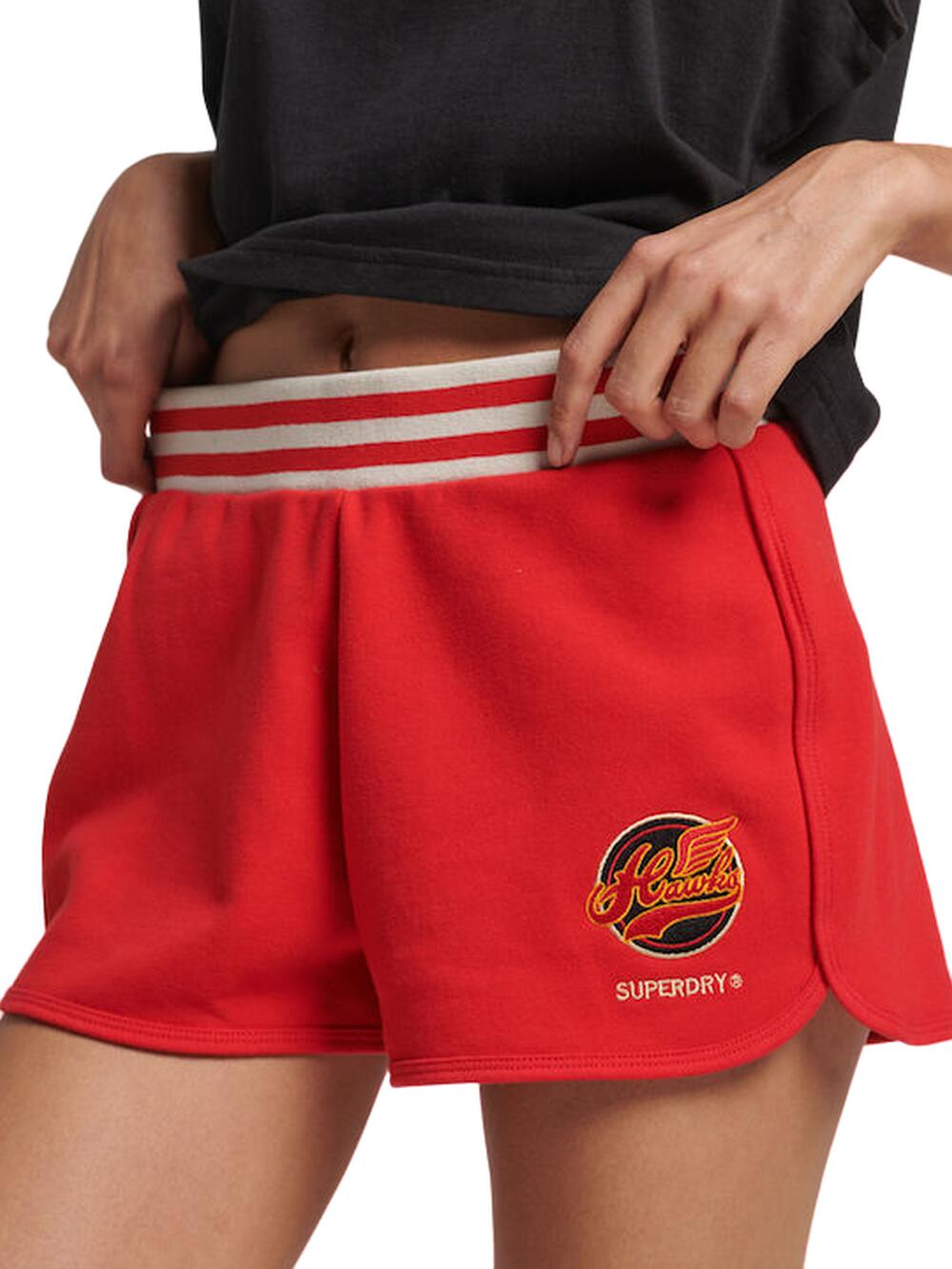 SUPERDRY Superdry dames wandelshort Vintage Colegiate