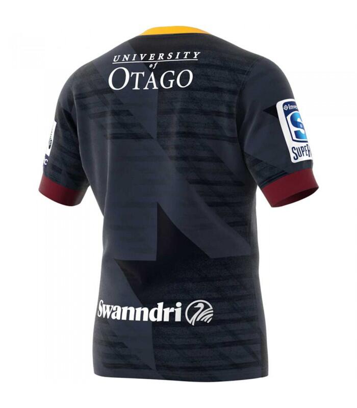 Highlanders Mens Home Rugby Shirt 3/3