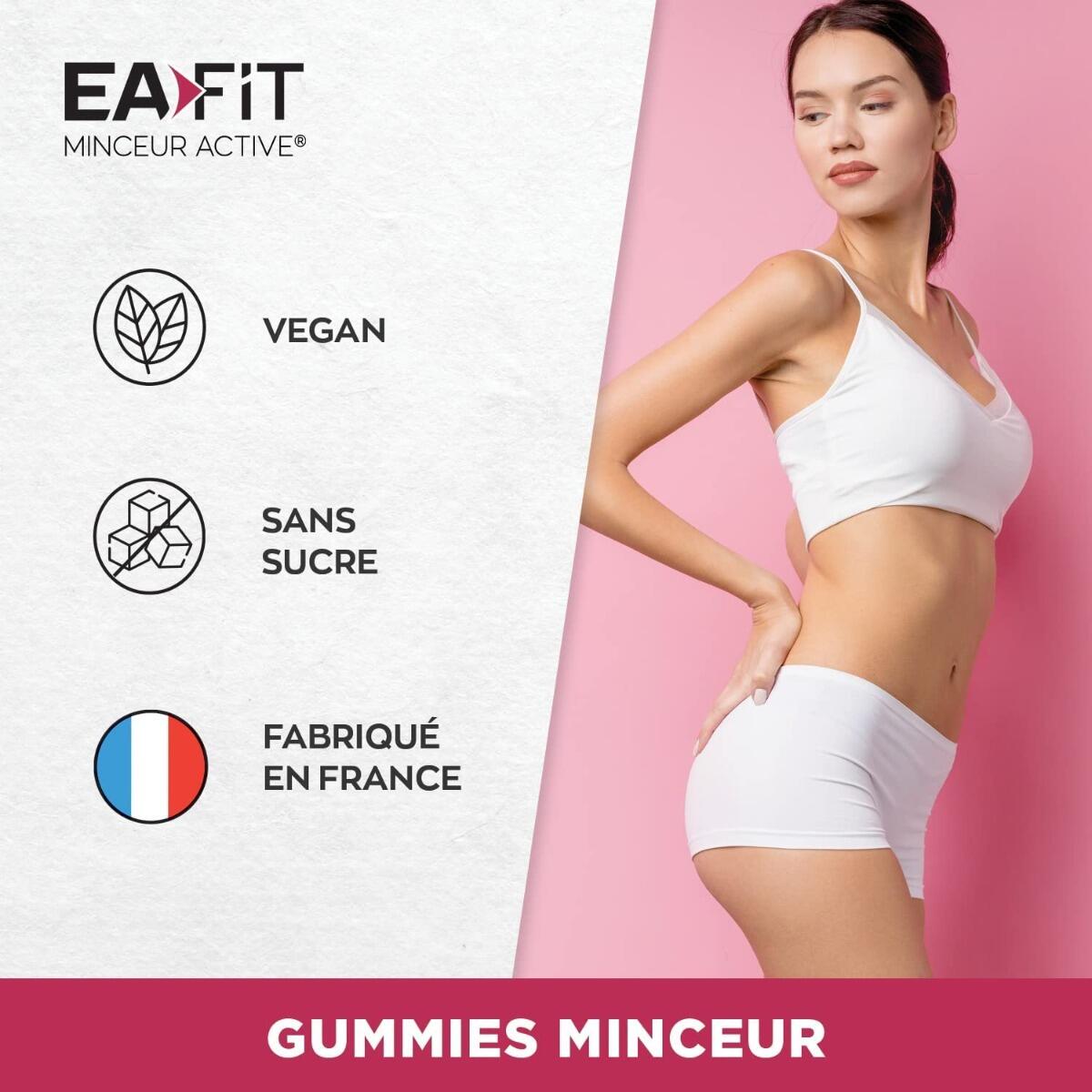 EAFIT GUMMIES - Brûleur de graisses - 60 gummies 4/7