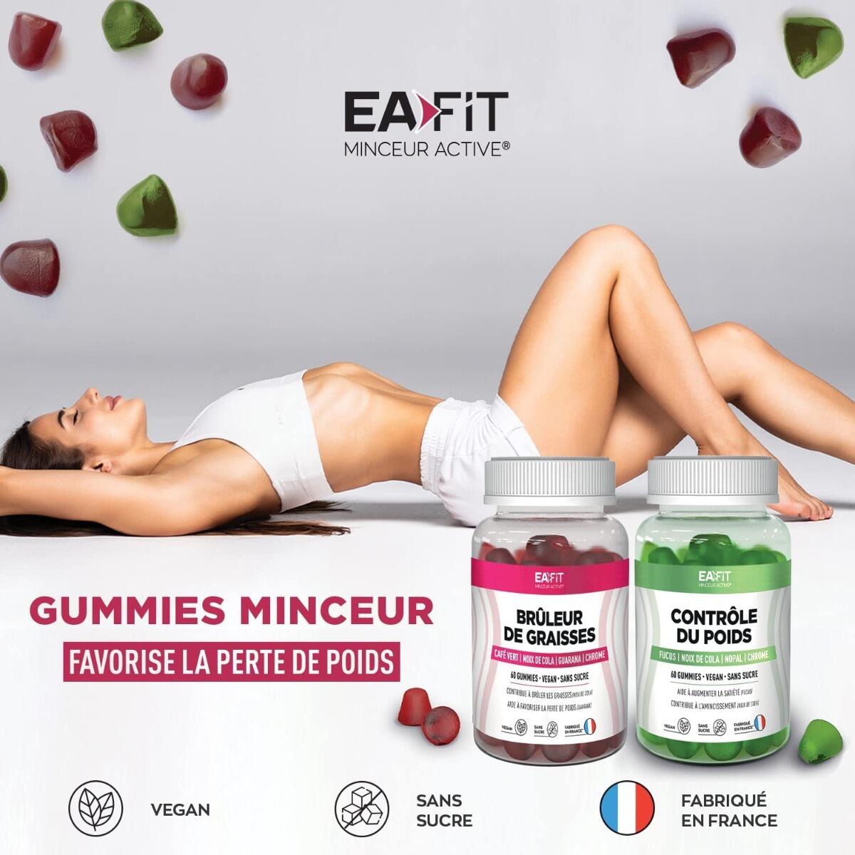 EAFIT GUMMIES - Brûleur de graisses - 60 gummies 6/7