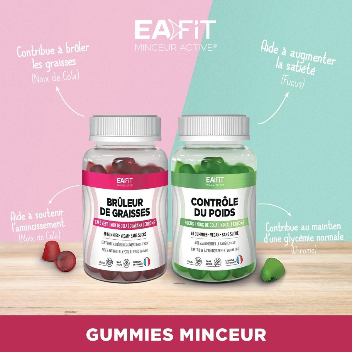 EAFIT GUMMIES - Brûleur de graisses - 60 gummies 5/7