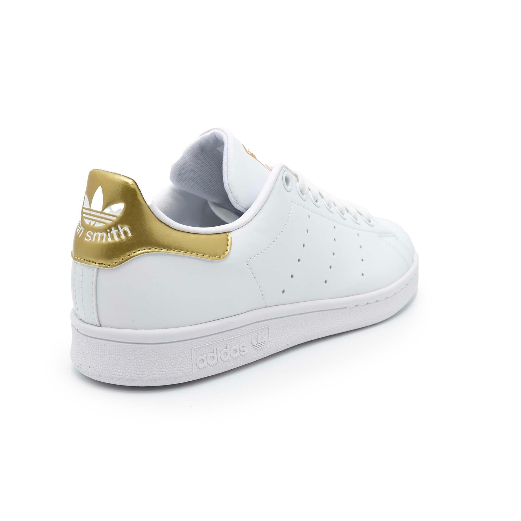 Zapatillas Adidas Original Stan Smith W Oro Blanco Mujer 4/7