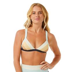 Haut de maillot de bain triple fixe Rip Curl Block Party Spliced