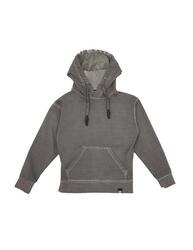 Sweat à capuche teint à froid garçon City Fluo