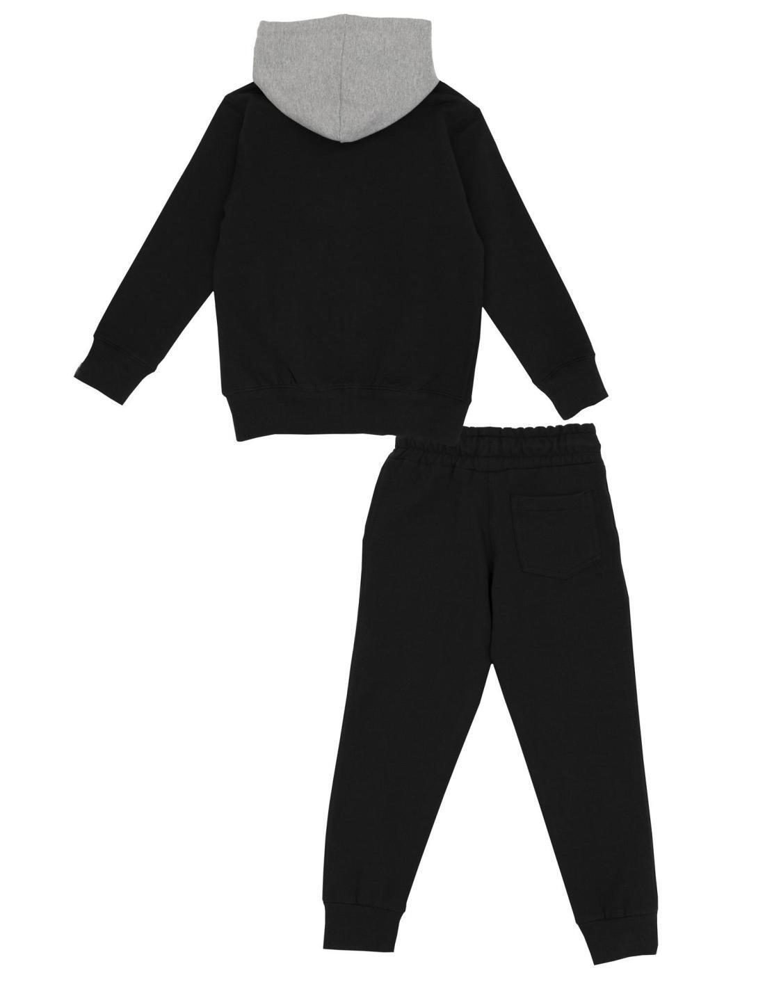 Tuta con cappuccio Leone bambino tuta con zip intera Gold Boy 2/3