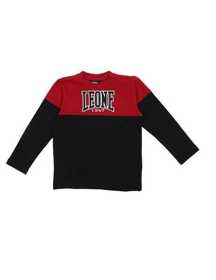 T-shirt manches longues bicolore horizontal Junior Class pour garçon