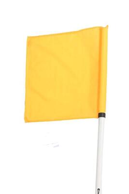 4er-Set Eckfahnen Farbe Gelb