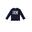 Tricou cu maneca lunga cu imprimeu Basic si logo