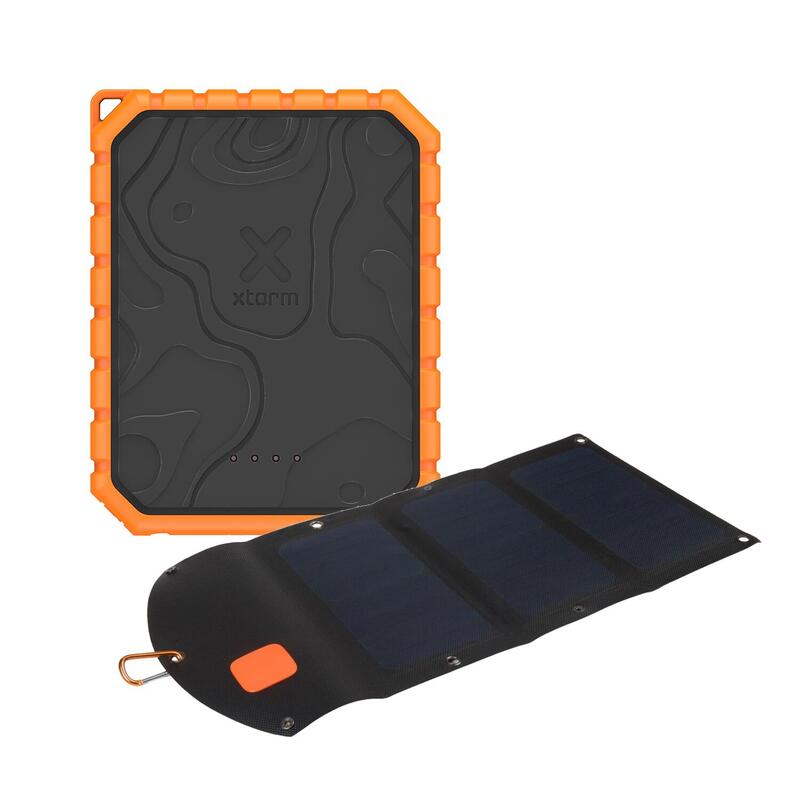 Xtorm Xtreme Solarpanel SolarBooster + Batterie externe Rugged 21W 10000 mAh