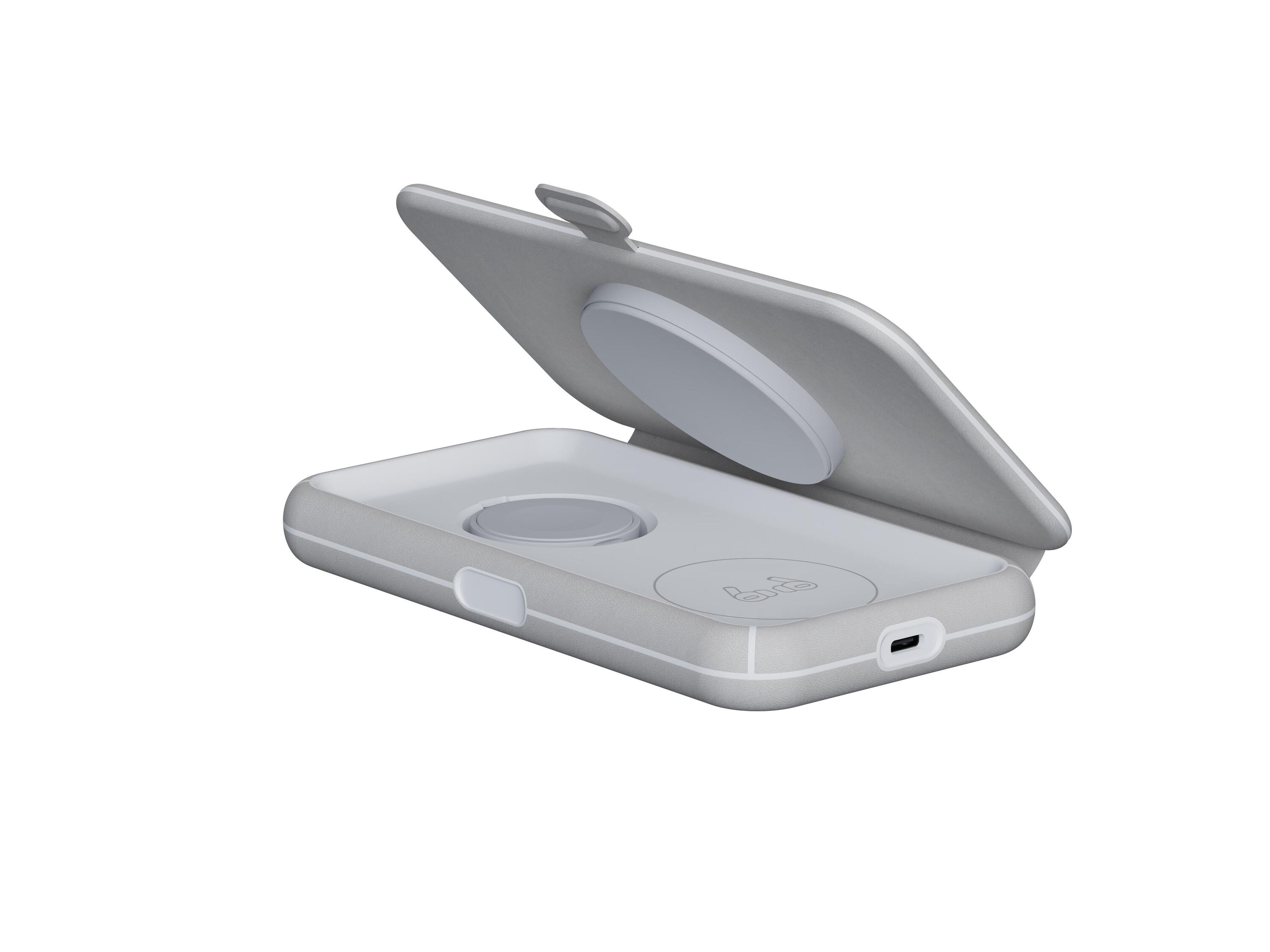 Xtorm 15W Opvouwbare Sans fil Chargeur 3-in-1 - Gris 4/7