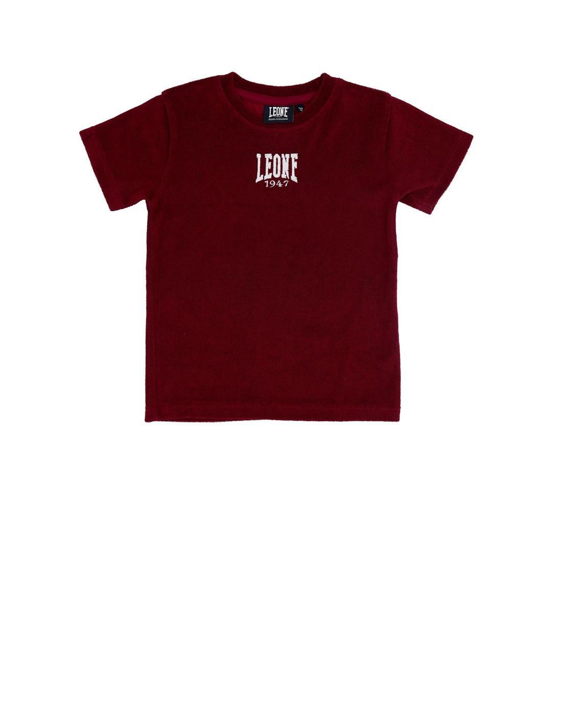 LEONE 1947 APPAREL Strand-T-Shirt aus Frottee für Kinder