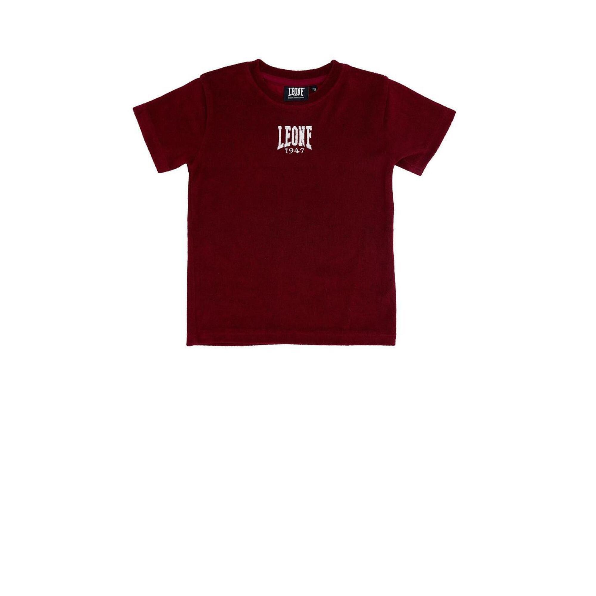 Leone 1947 Apparel - T-shirt Enfant Plage En Éponge - T-shirt Manches Courtes - Marron|rouge -  3 À 4 Ans - Decathlon
