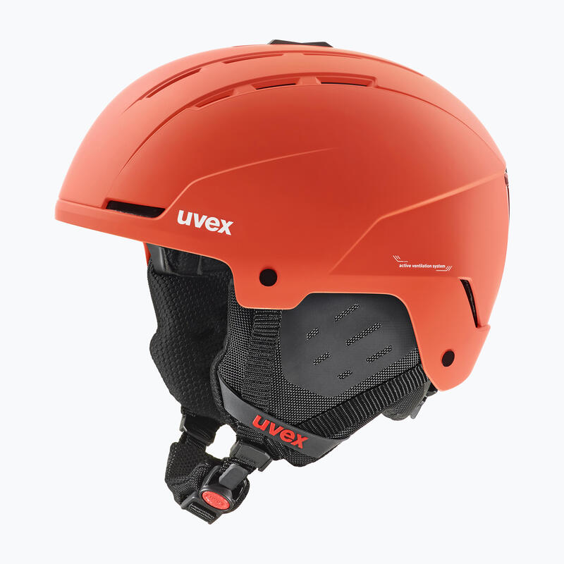 Casco de esquí Uvex Stanka feroz Red Mat 2024